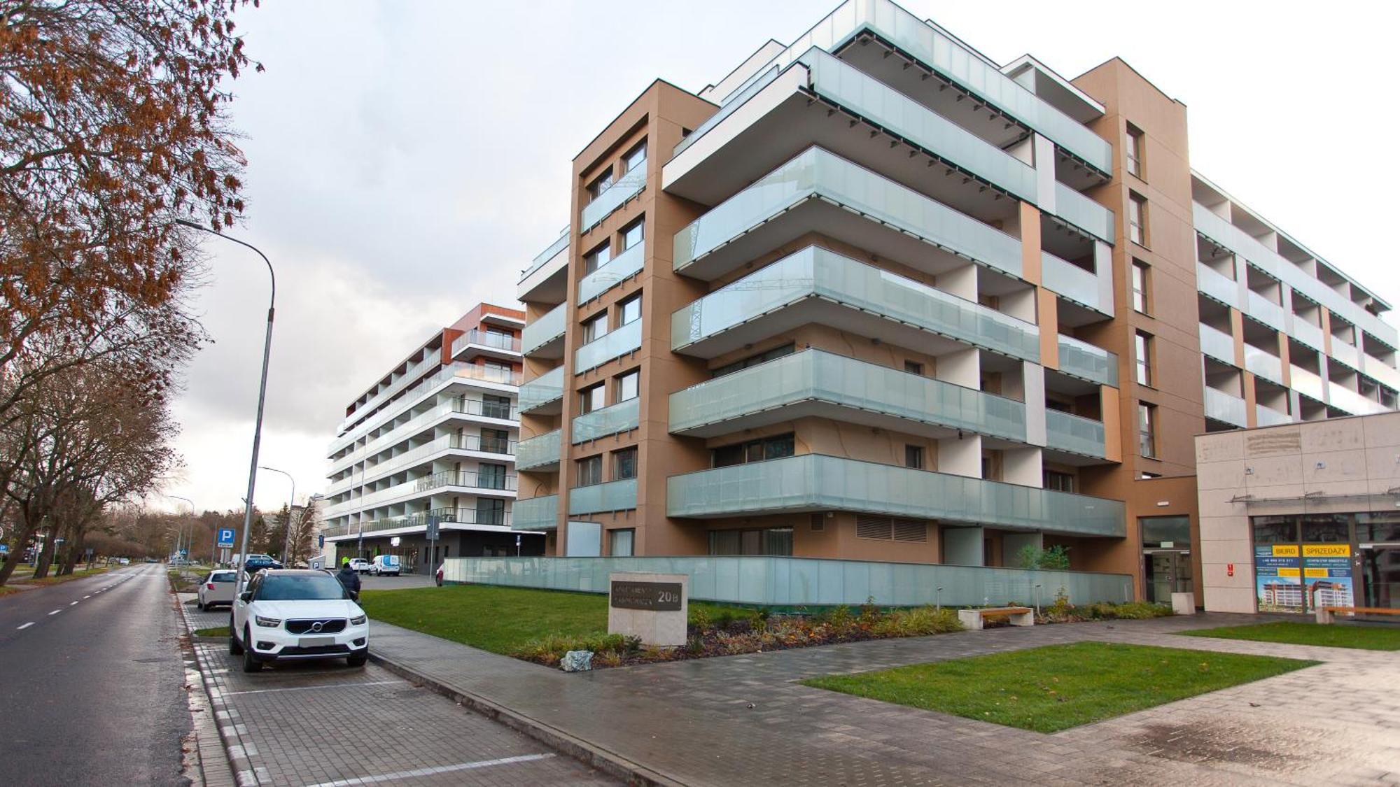 Apartament Kasprowicza 20 A Z Garazen Колобжег Экстерьер фото